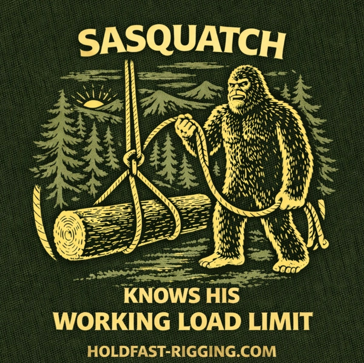 Sasquatch Rigging Wisdom Sticker Pack of 5