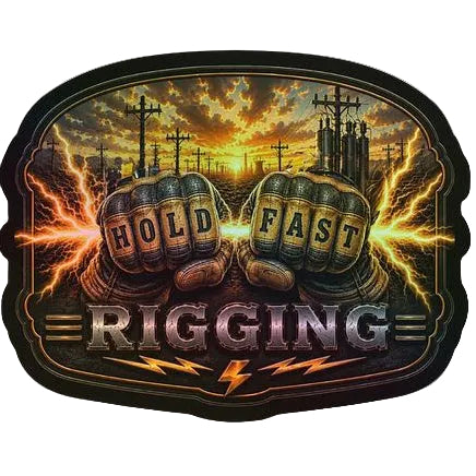 Metallic Hold Fast Rigging Electric Utilities