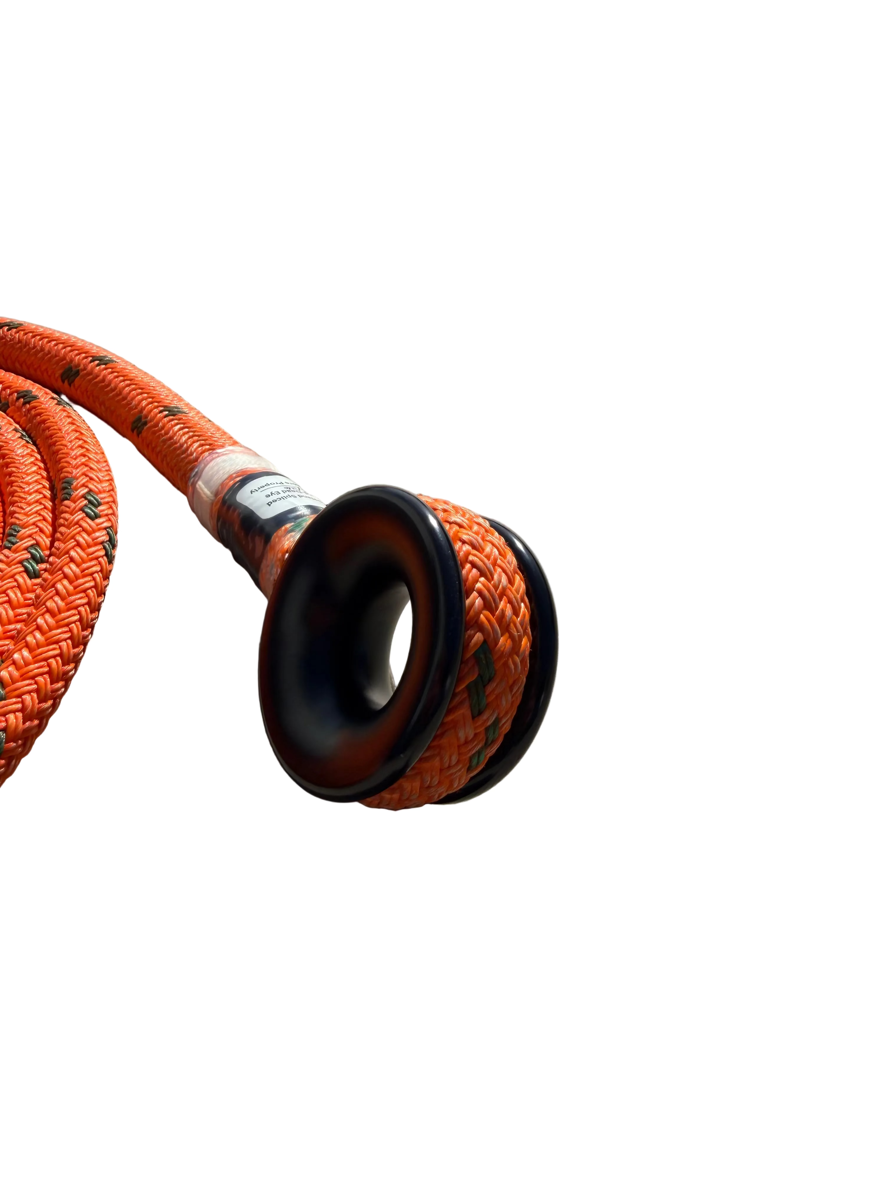 Hand Spliced Yale Double Esterlon-5/8" Ring Sling with #2 Rigging Thimble-18ft