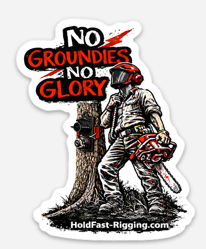 No Groundies No Glory Sticker