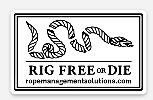 Rig Free or Die Sticker